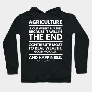 AGRICULTURAL MAKE HAPPINESS Hoodie